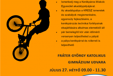 gyermek kerékpáros verseny képe